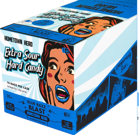 Hometown Hero Sour Hard Candy