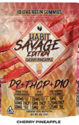 Habit Savage D9/THCP Gummy