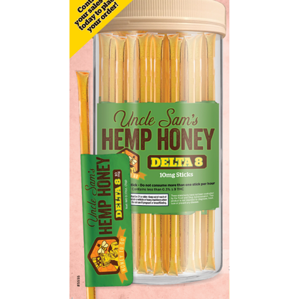 Colorado Hemp Honey Delta 8 Sticks