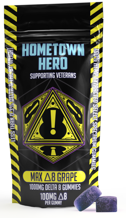 Hometown Hero Delta 8 Edibles